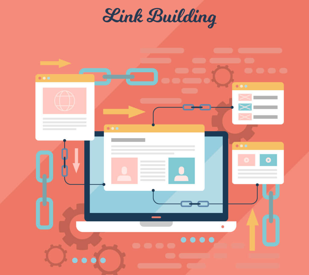 Nuorodų kūrimas į svetainę